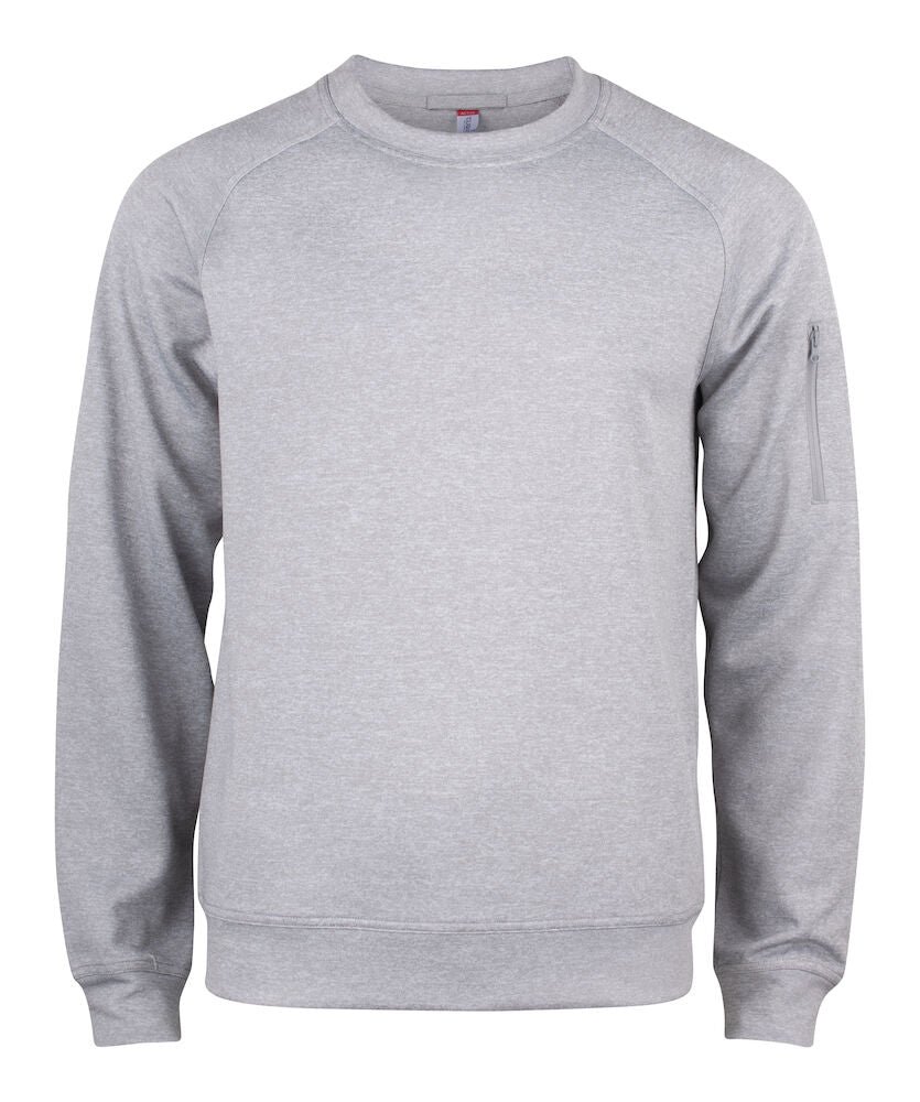 Basic Active Roundneck Grey Melange 021010