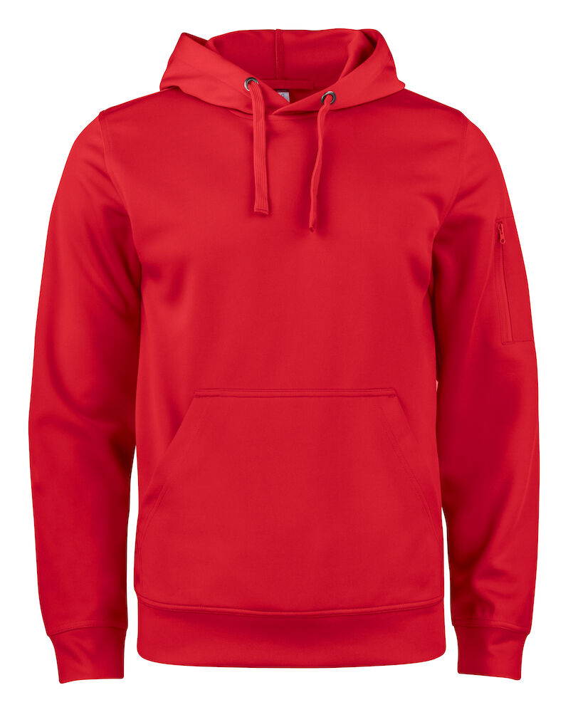 Basic Active Hoody Red 021011