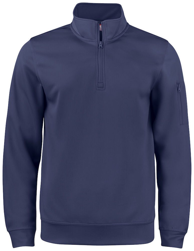 Basic Active Half Zip Dark Navy 021013