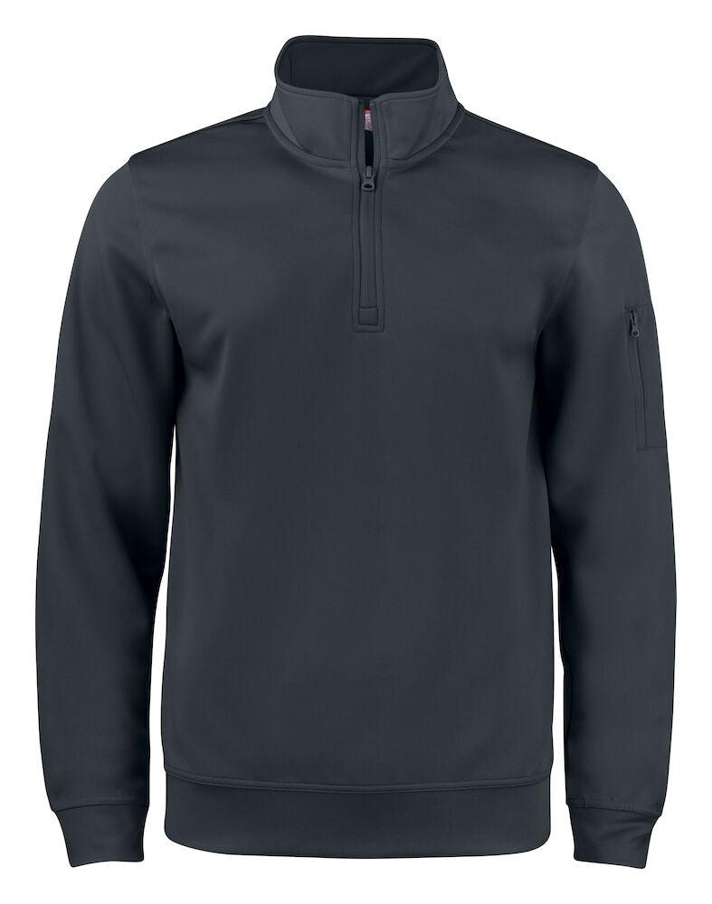 Basic Active Half Zip Black 021013