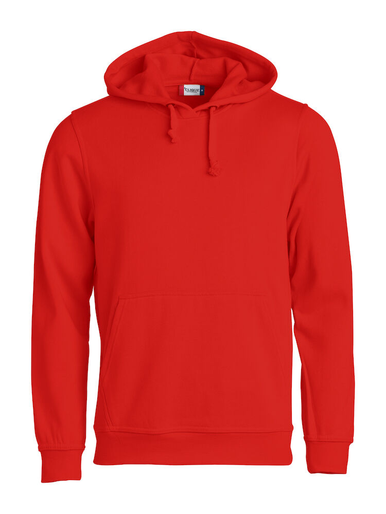 Basic Hoody Red 021031