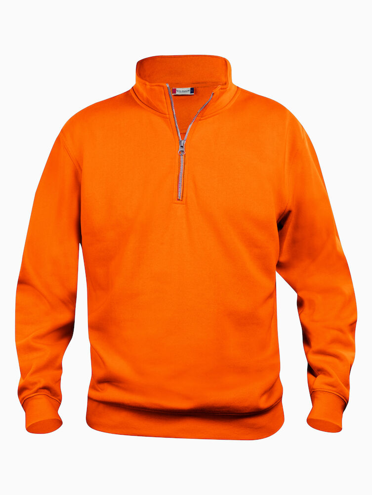 Basic Half Zip Visibility Orange 021033