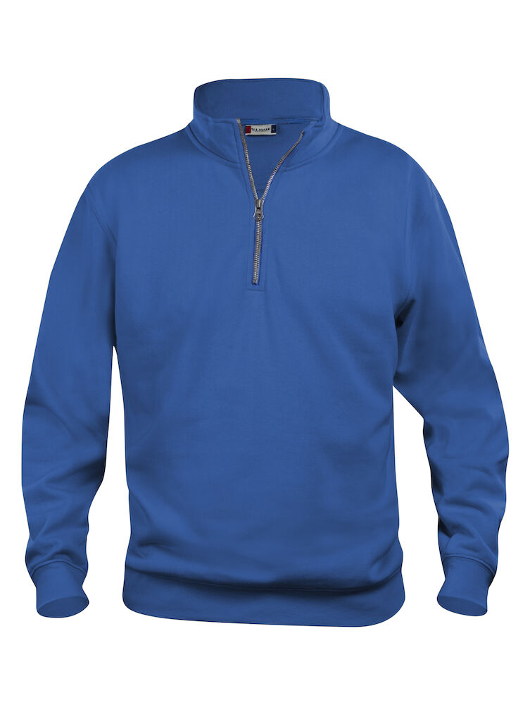 Basic Half Zip Royal Blue 021033