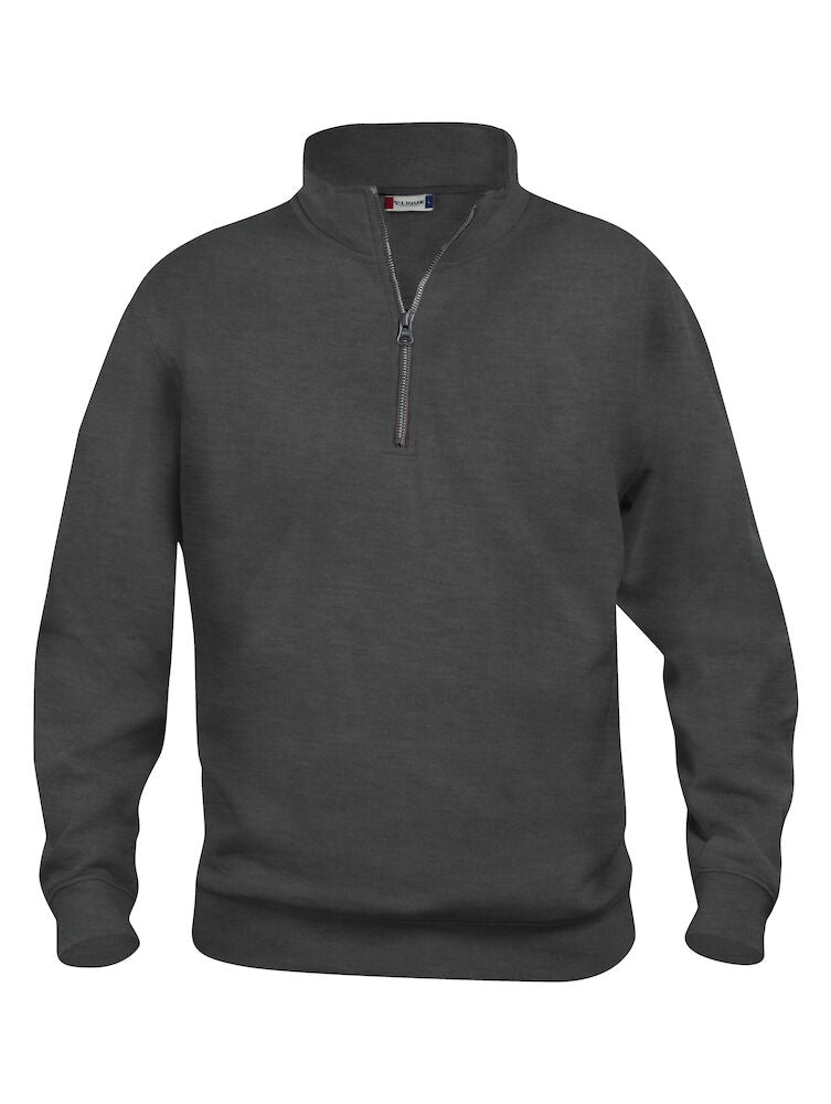 Basic Half Zip Anthracite Melange 021033