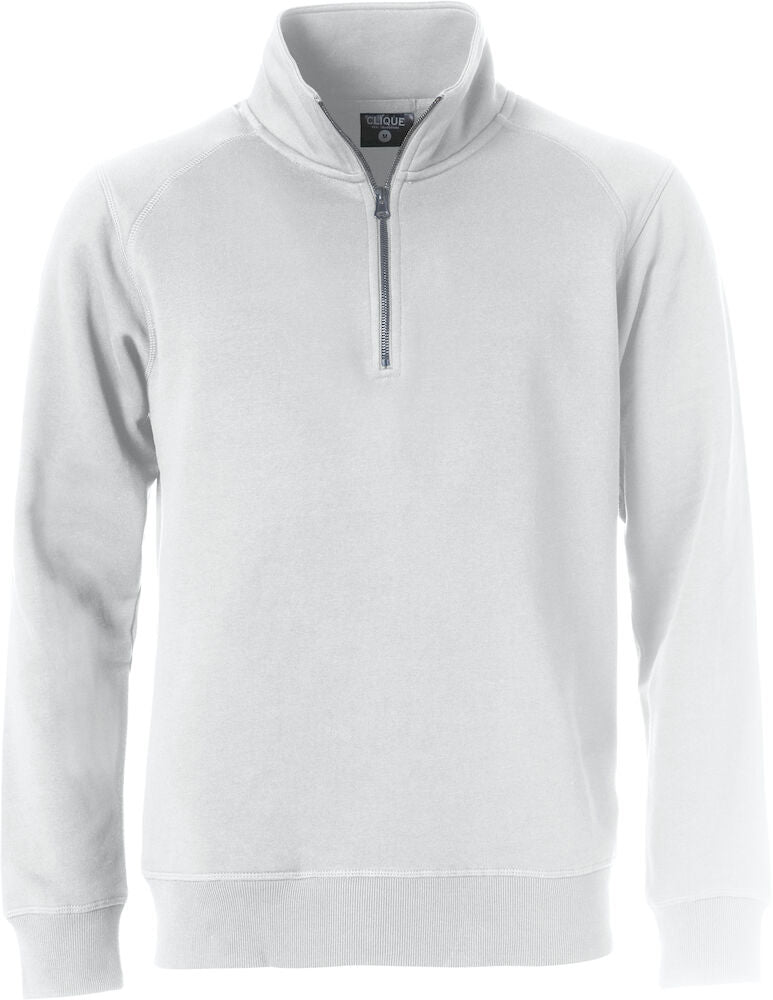 Classic Half Zip White 021043