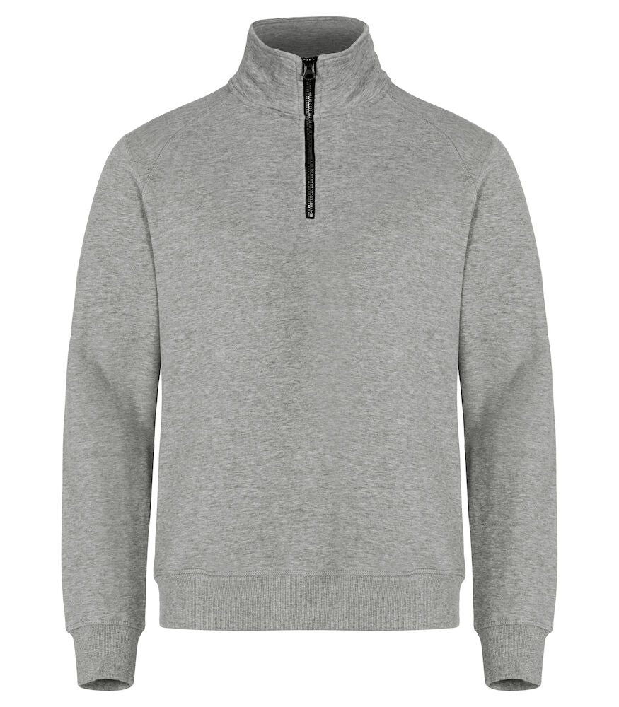 Classic Half Zip Grey Melange 021043