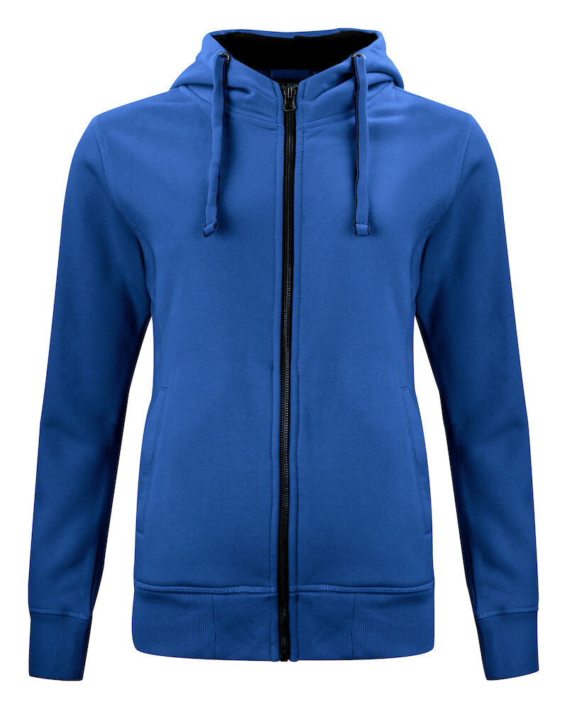 Classic Hoody Full Zip Women Royal Blue 021045