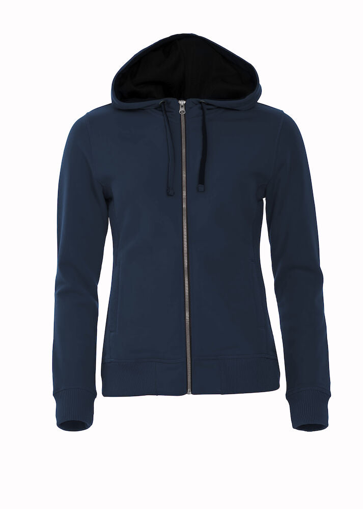 Classic Hoody Full Zip Women Dark Navy 021045