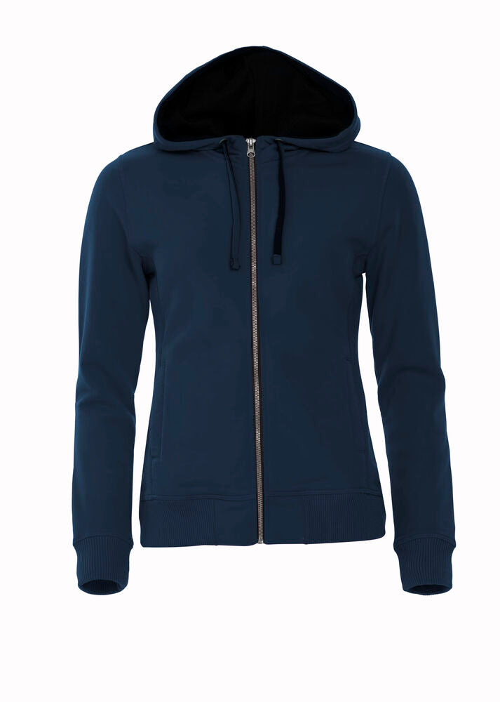 Classic Hoody Full Zip Women Dark Navy