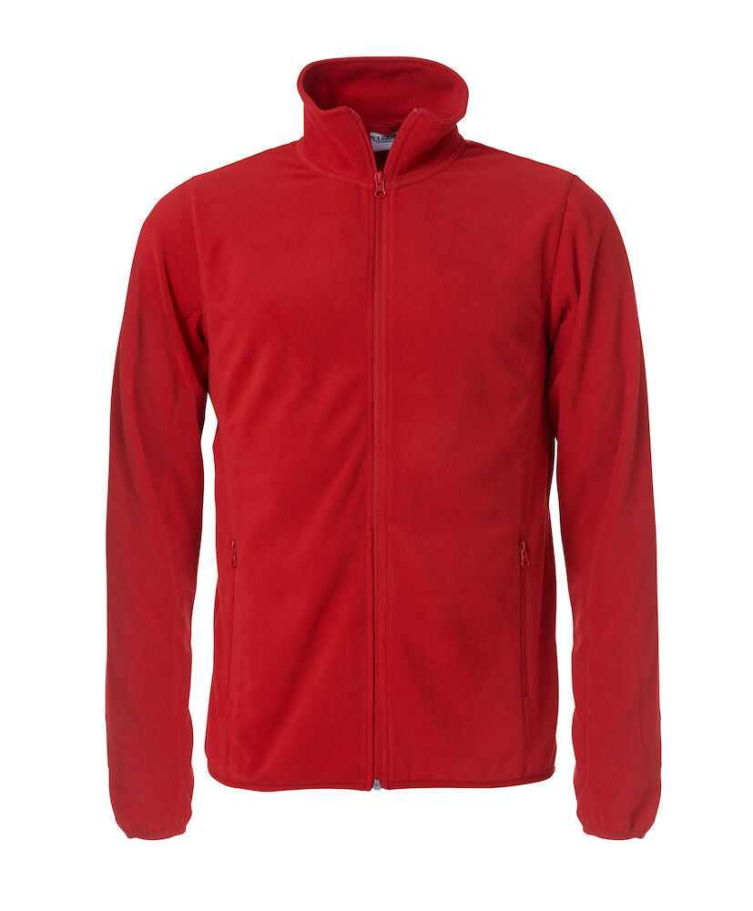 Basic Micro Fleece Jacket Red 023914