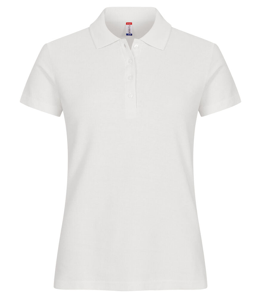 Basic Polo Women Off White