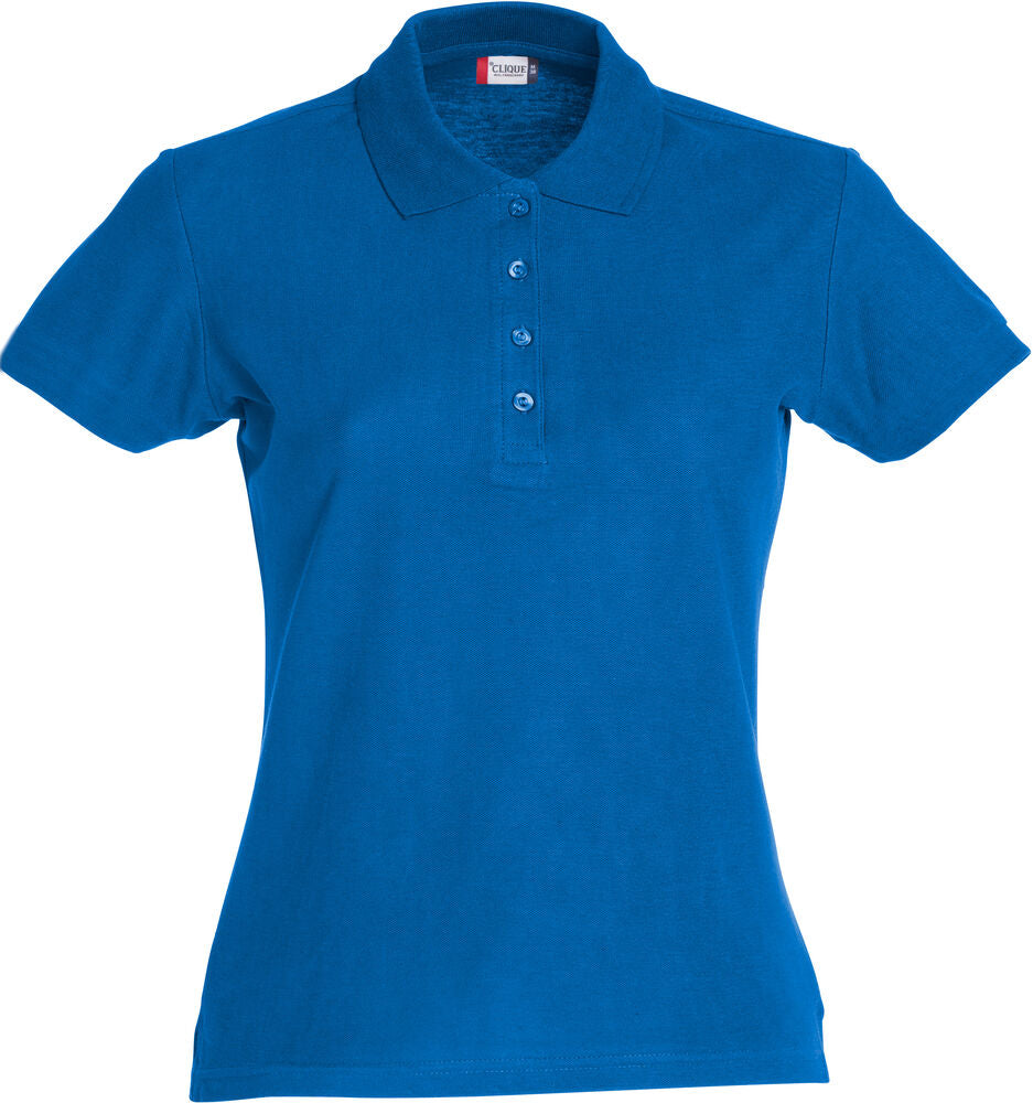Basic Polo Women Royal Blue