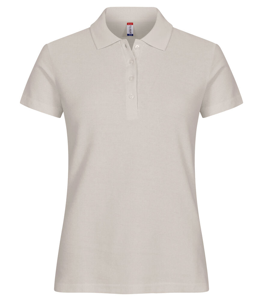 Basic Polo Women Stone
