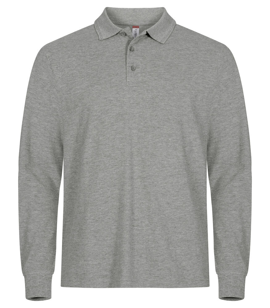 Manhattan L/S Grey Mélange