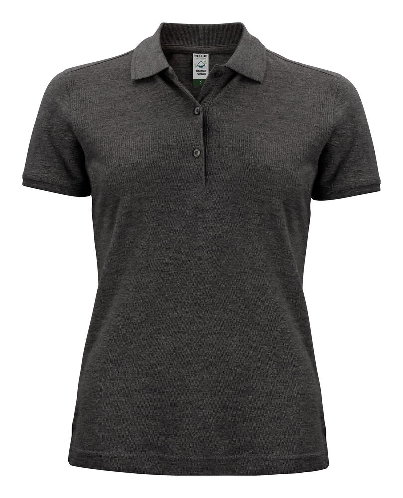 Classic Oc Polo Women Anthracite Melange