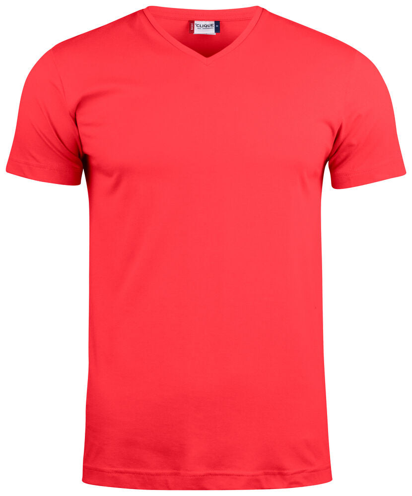 Basic-T V-Neck Red