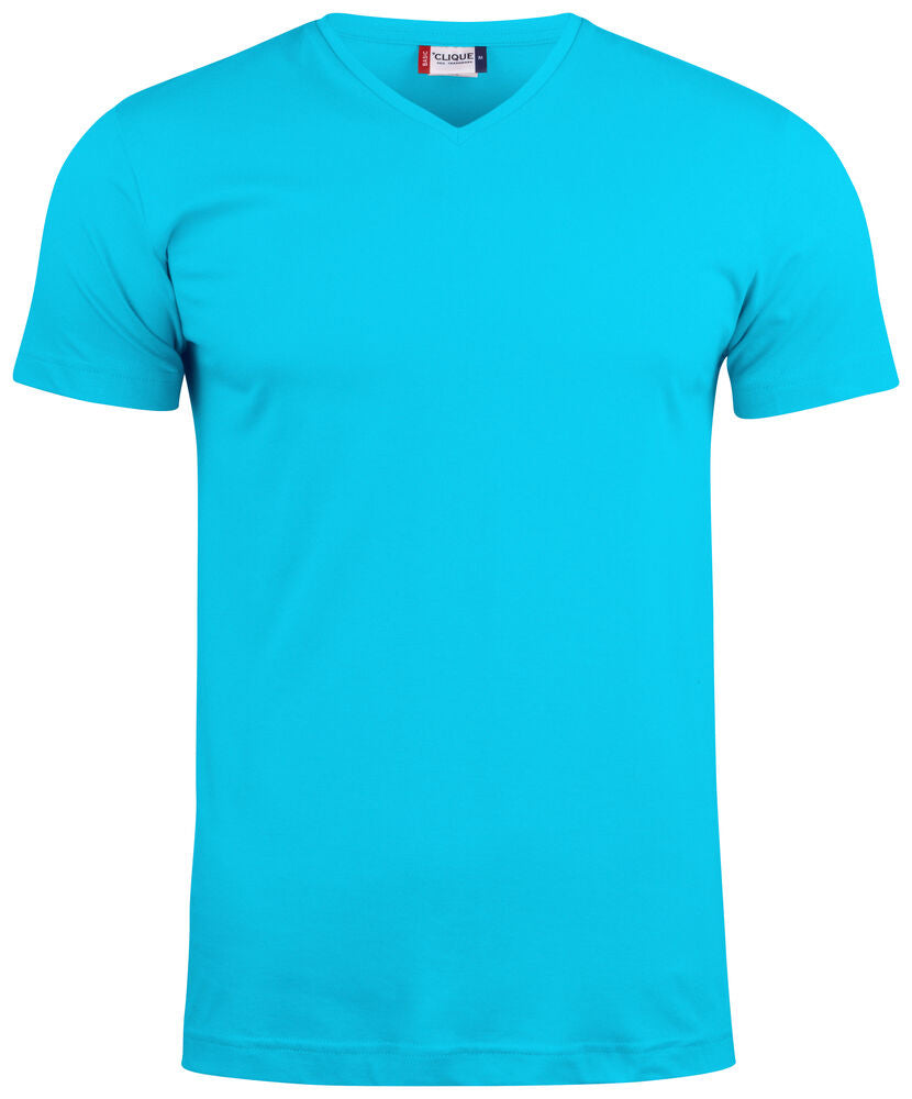 Basic-T V-Neck Turquoise