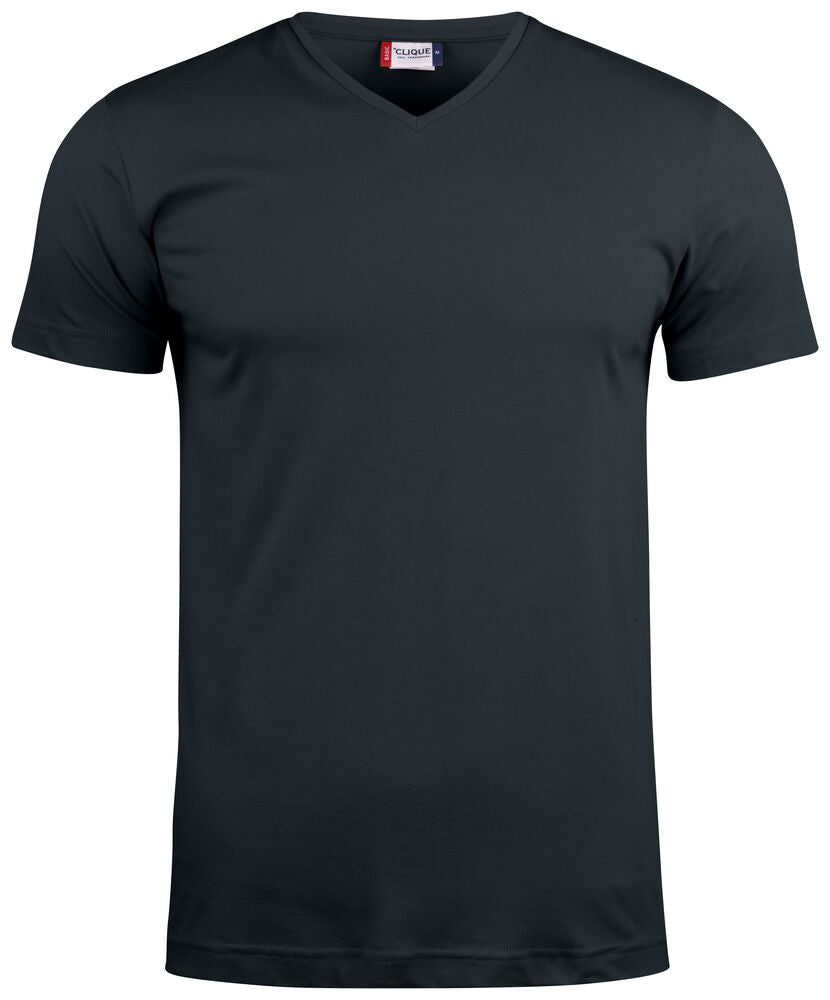 Basic-T V-Neck Black