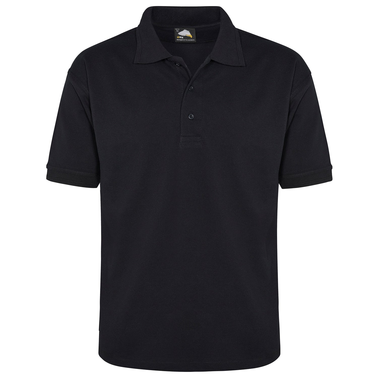 Petrel 100% Cotton Poloshirt - Black