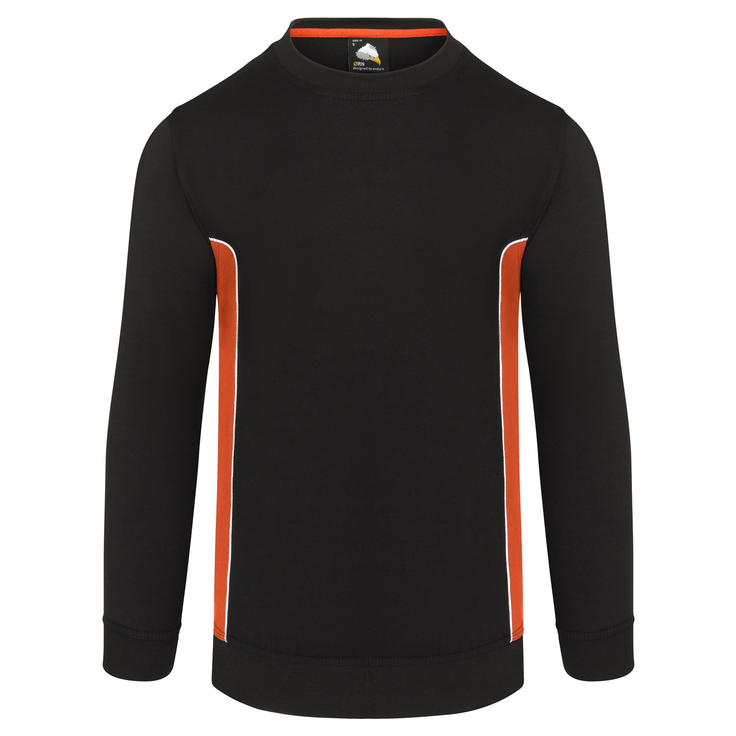 Silverswift Sweatshirt - Black - Orange