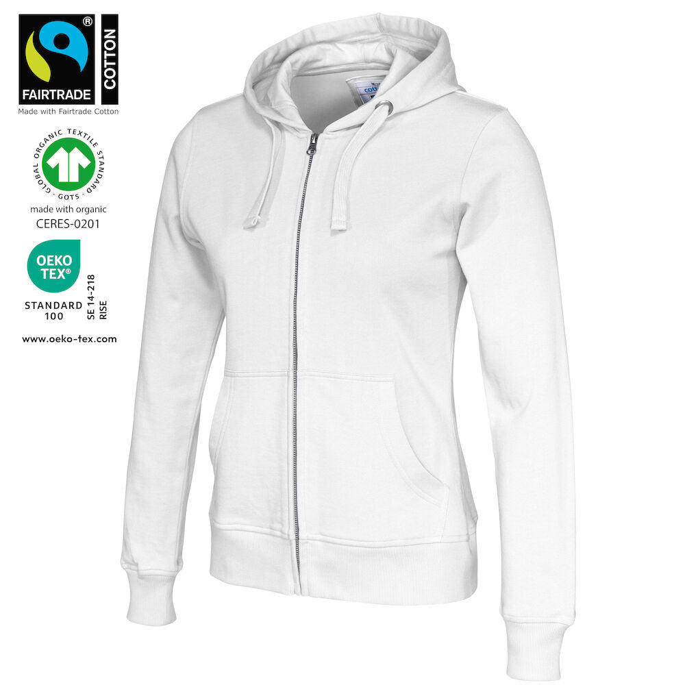 Cottover Full Zip Hood Lady 141009