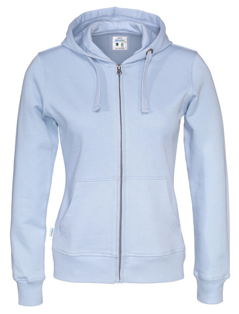 Cottover Full Zip Hood Lady 141009