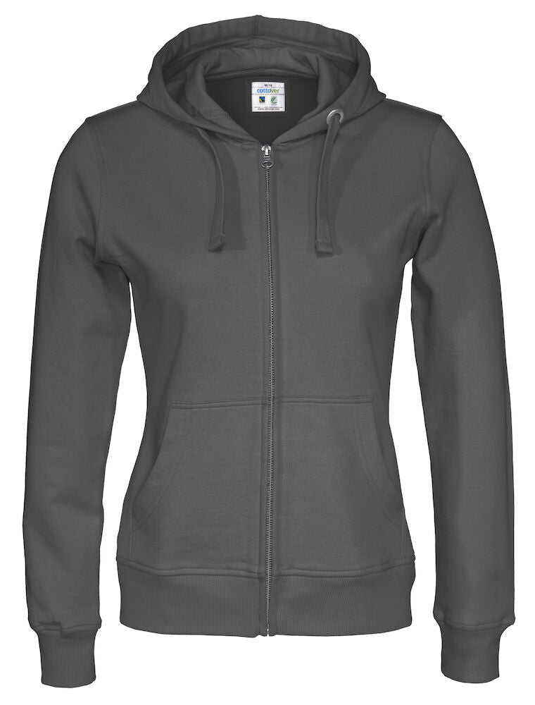 Cottover Full Zip Hood Lady 141009