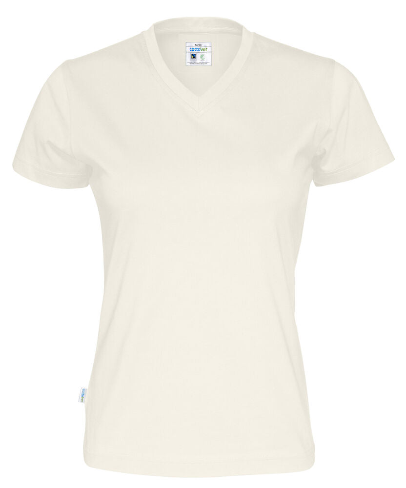 Cottover T-shirt V-neck Lady 141021