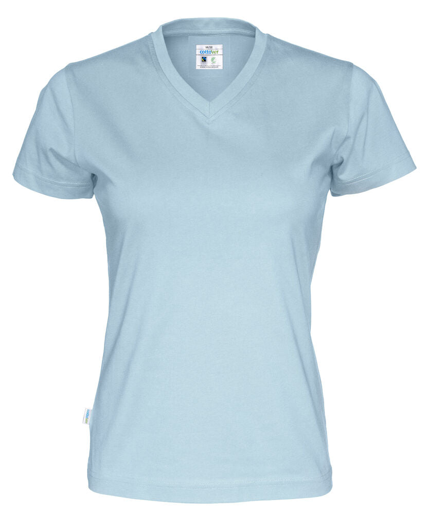 Cottover T-shirt V-neck Lady 141021