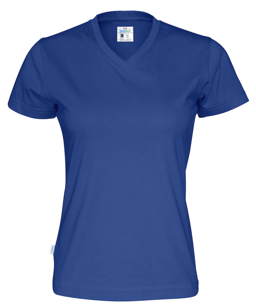 Cottover T-shirt V-neck Lady 141021