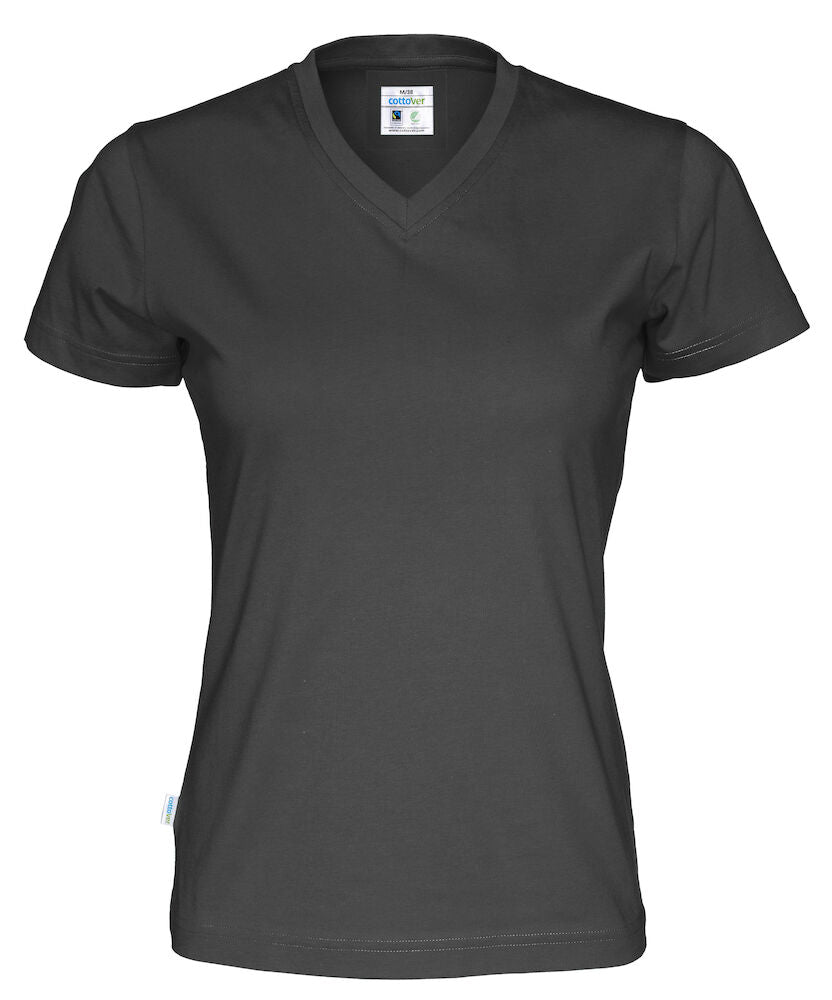 Cottover T-shirt V-neck Lady 141021