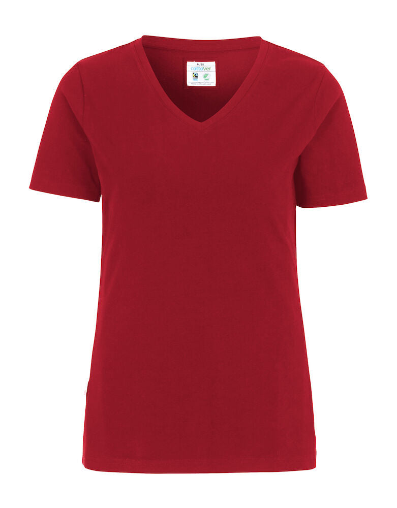 Cottover Stretch V-neck Lady 141025