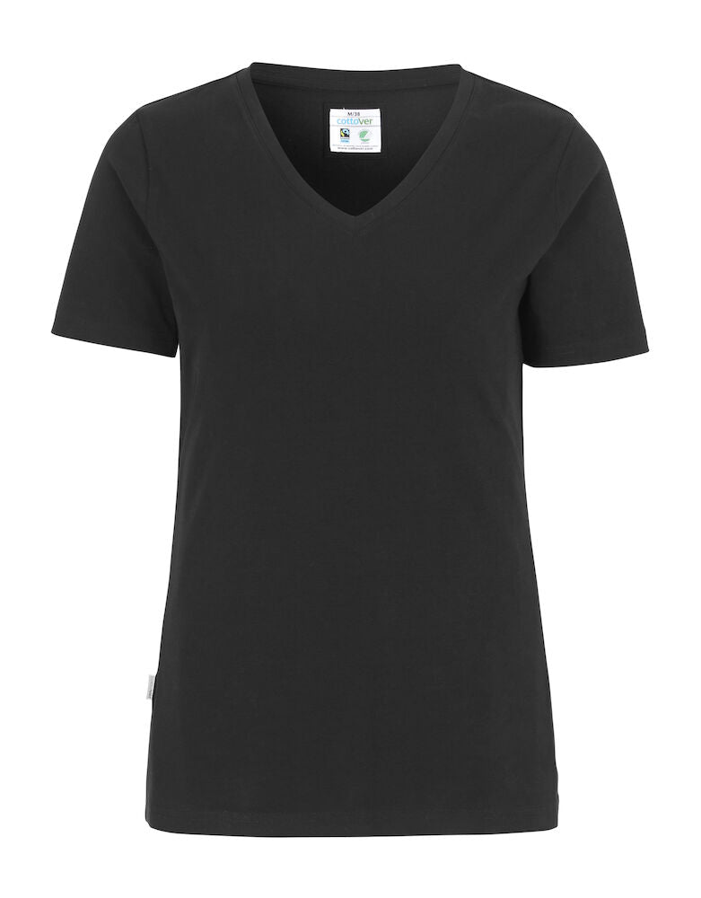 Cottover Stretch V-neck Lady 141025