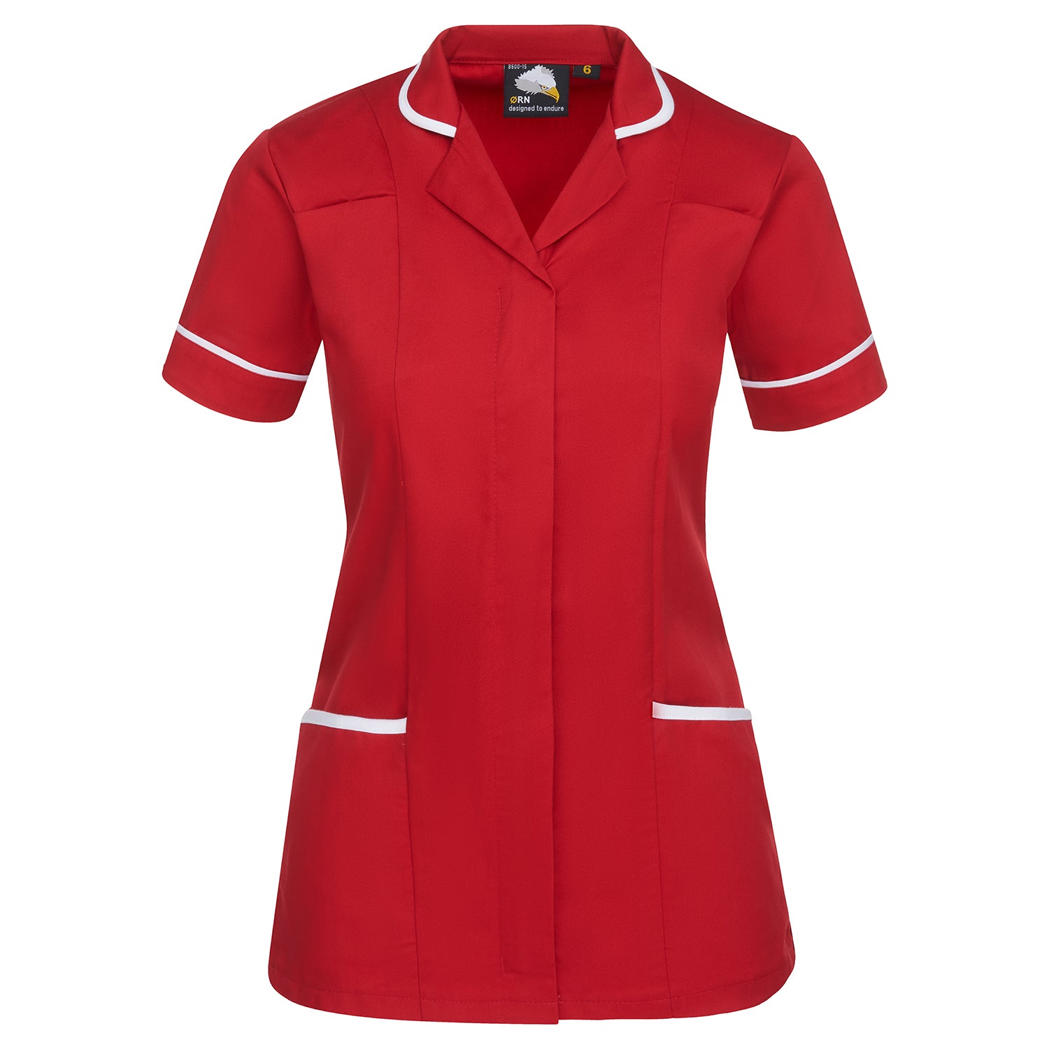 Florence Classic Tunic - Red - White