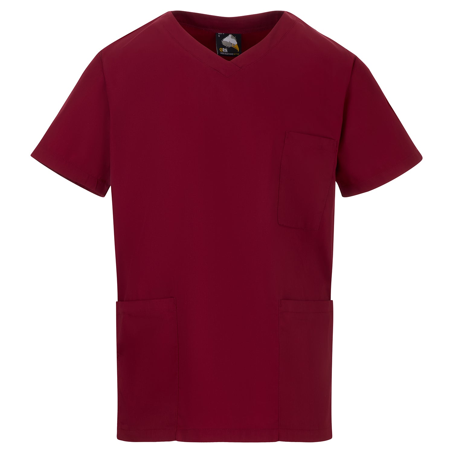 Scrub Top - Maroon