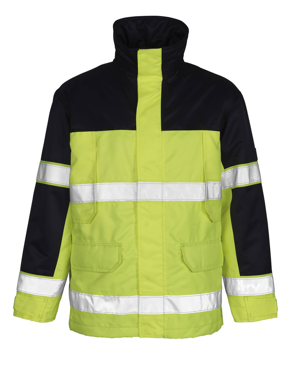 Mascot SAFE IMAGE  Savona Parka Jacket 00930 hi-vis yellow/navy