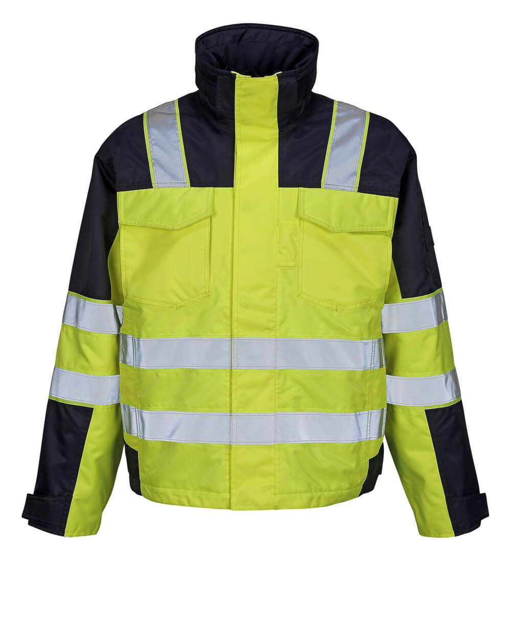 Mascot SAFE IMAGE  Genova Winter Jacket 05023 hi-vis yellow/navy