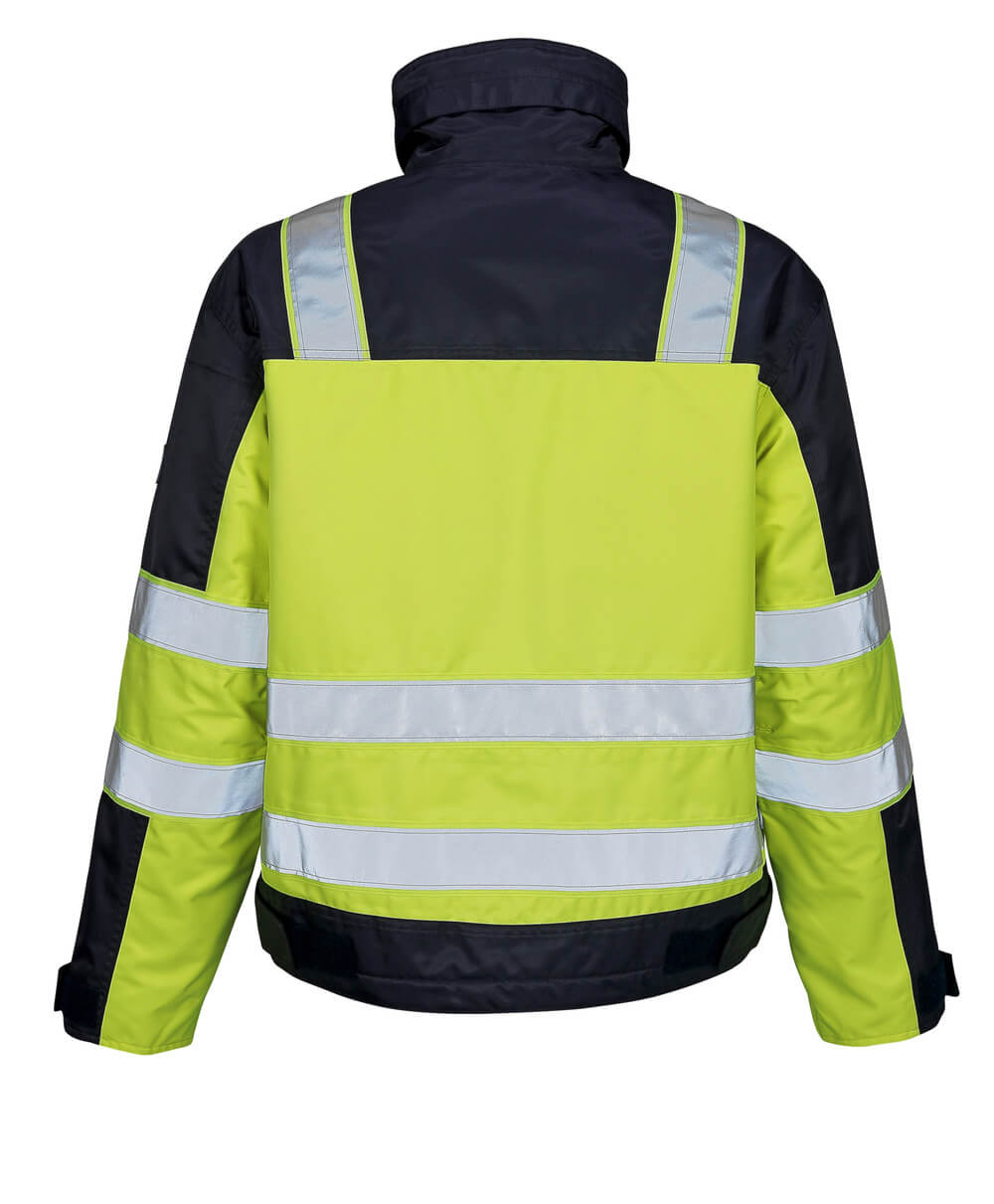 Mascot SAFE IMAGE  Genova Winter Jacket 05023 hi-vis yellow/navy