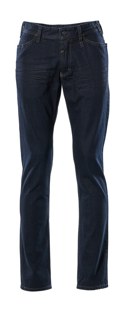 Mascot FRONTLINE  Manhattan Jeans 15379 washed dark blue denim