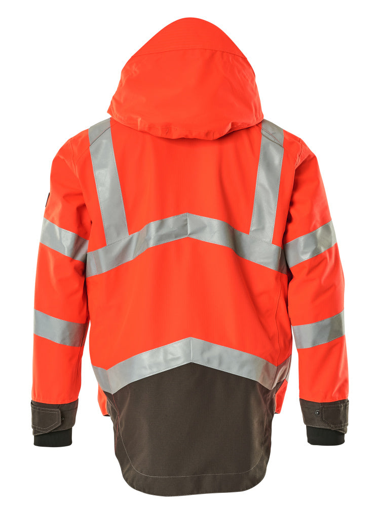 Mascot SAFE SUPREME  Harlow Outer Shell Jacket 15501 hi-vis red/dark anthracite