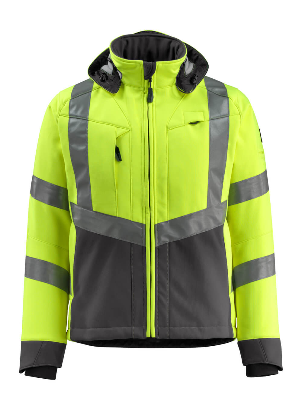 Mascot SAFE SUPREME  Blackpool Softshell Jacket 15502 hi-vis yellow/dark anthracite