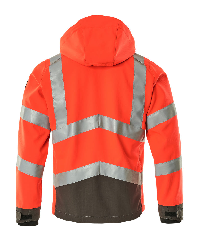 Mascot SAFE SUPREME  Blackpool Softshell Jacket 15502 hi-vis red/dark anthracite