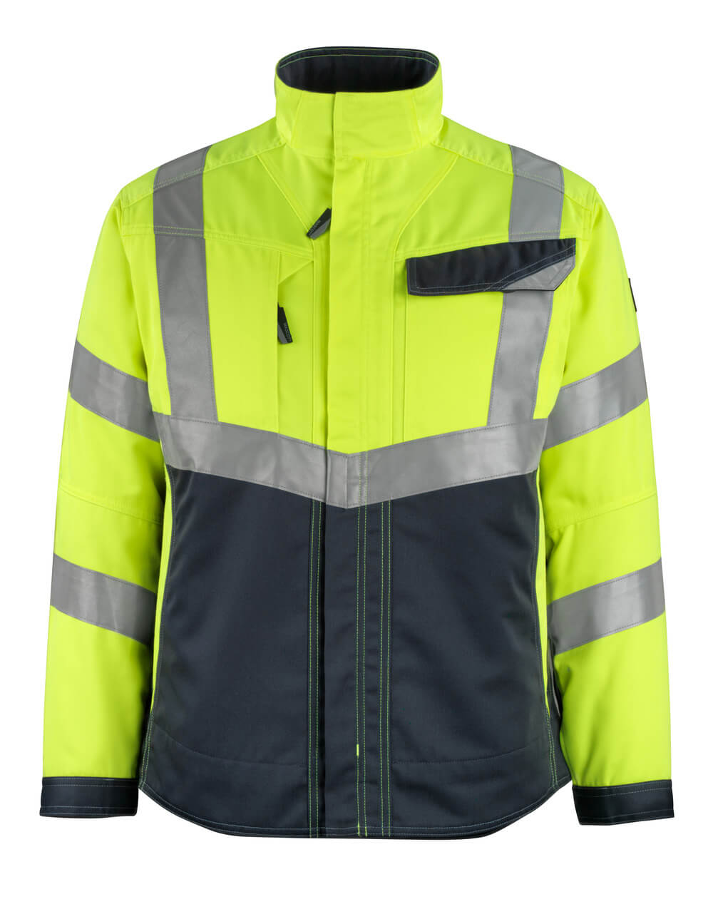 Mascot SAFE SUPREME  Oxford Jacket 15509 hi-vis yellow/dark navy