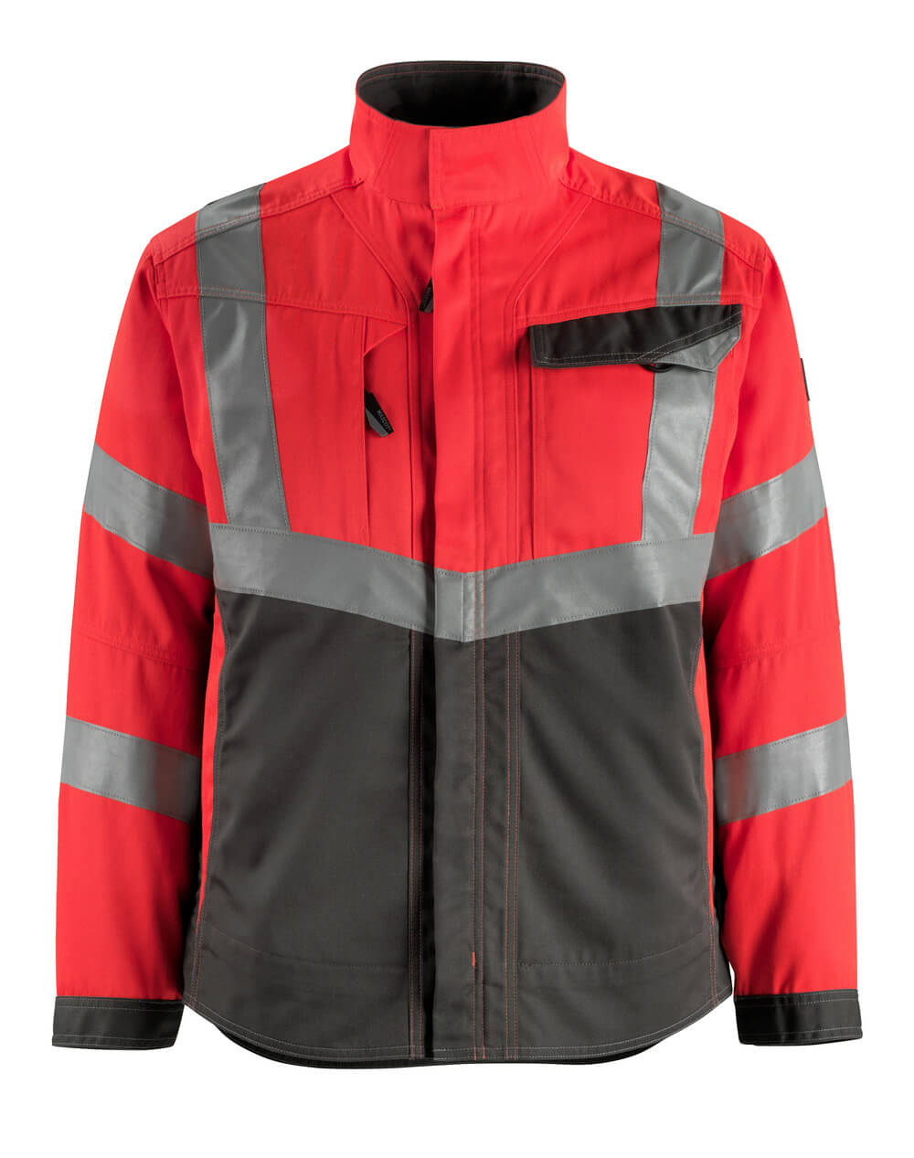 Mascot SAFE SUPREME  Oxford Jacket 15509 hi-vis red/dark anthracite