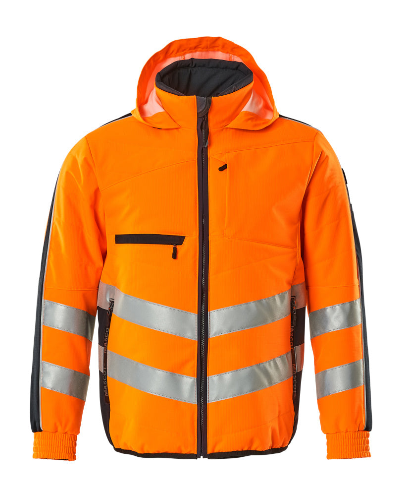 Mascot SAFE SUPREME  Dartford Jacket 15515 hi-vis orange/dark navy