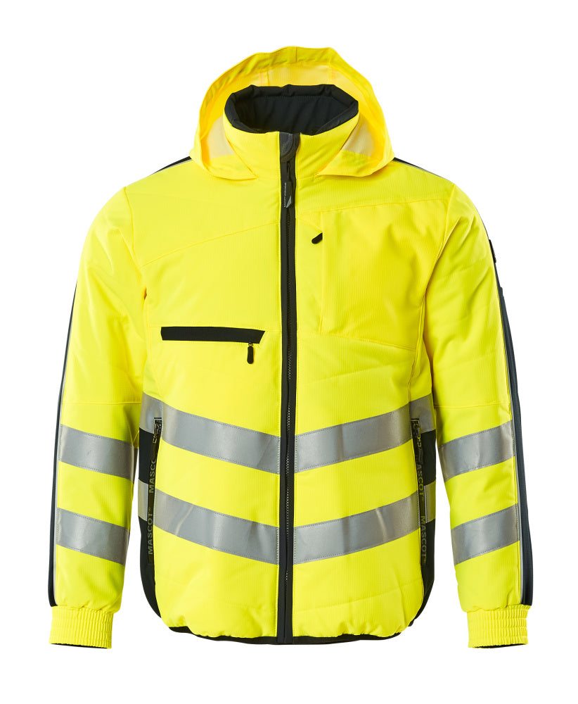 Mascot SAFE SUPREME  Dartford Jacket 15515 hi-vis yellow/dark navy