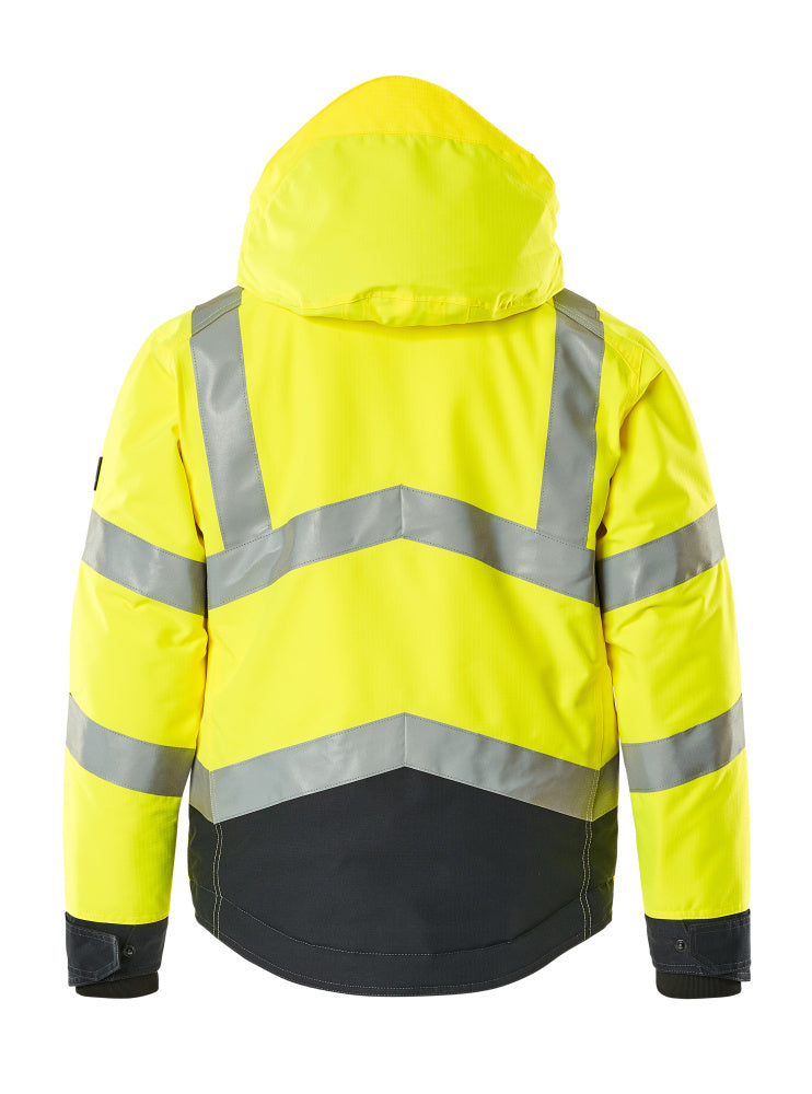 Mascot SAFE SUPREME  Hastings Winter Jacket 15535 hi-vis yellow/dark navy