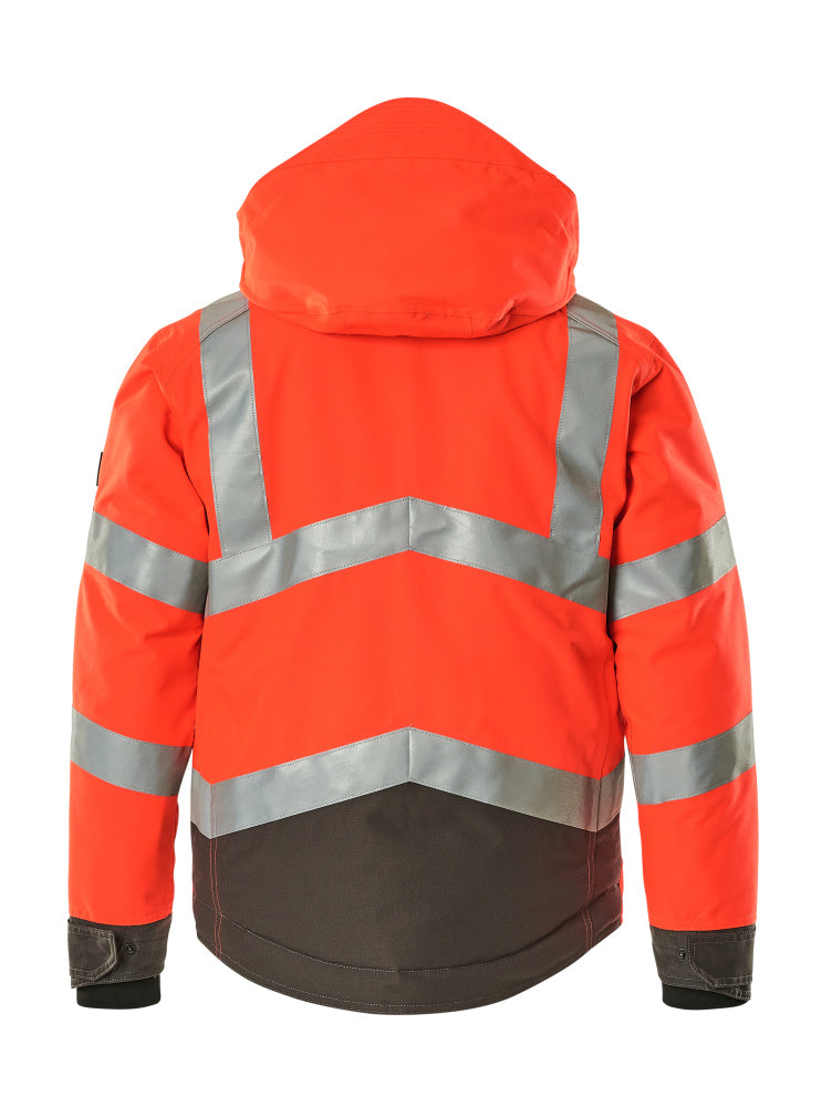 Mascot SAFE SUPREME  Hastings Winter Jacket 15535 hi-vis red/dark anthracite