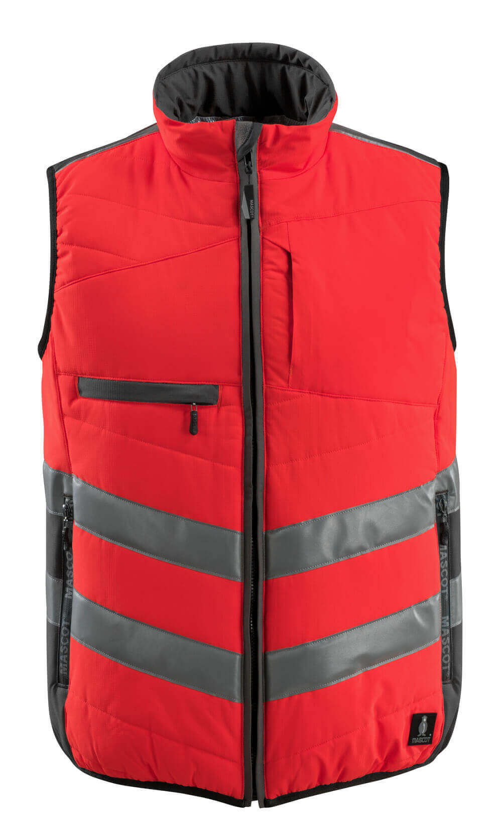 Mascot SAFE SUPREME  Grimsby Winter Gilet 15565 hi-vis red/dark anthracite