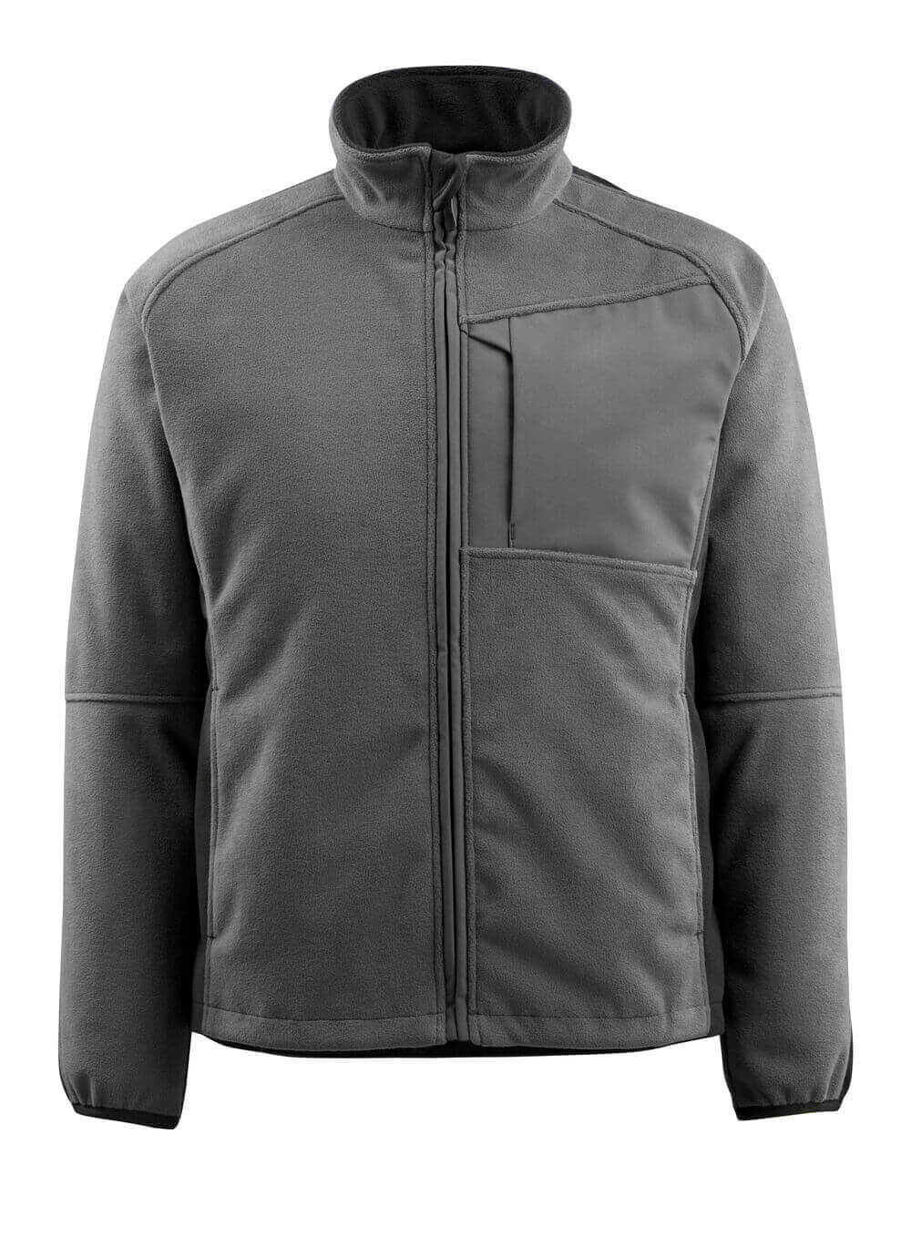 Mascot UNIQUE  Marburg Fleece Jacket 15603 dark anthracite/black